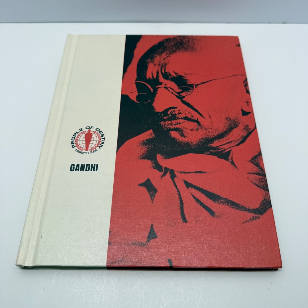 Gandhi People of Destiny Vol 19 Humanities Series 1968 Hardcover Biography
